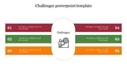 challenges powerpoint template free